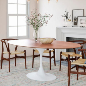 moveis-Mesa-Saarinen-de-Jantar-Oval---Base-Branca-e-Tampo-de-Madeira